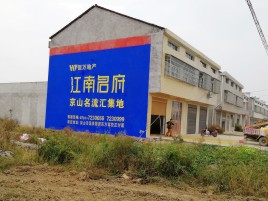 全南农村墙体广告在不同形式上面展现的不同特色